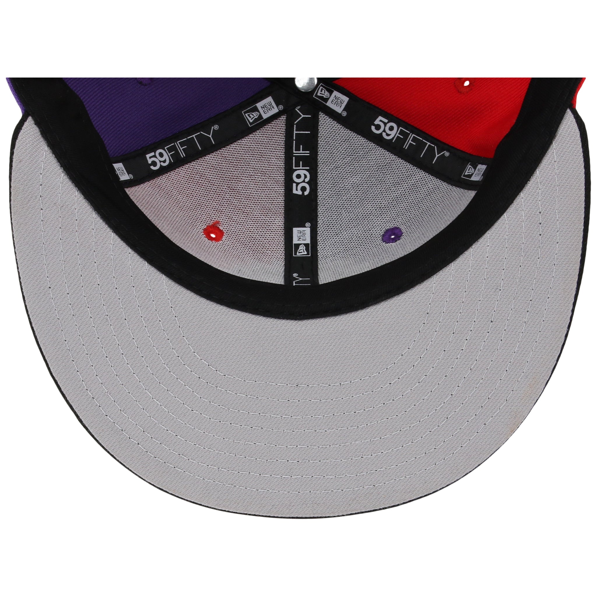 Toronto Raptors NBA Pinwheel Rewind New Era 59FIFTY - Image 2