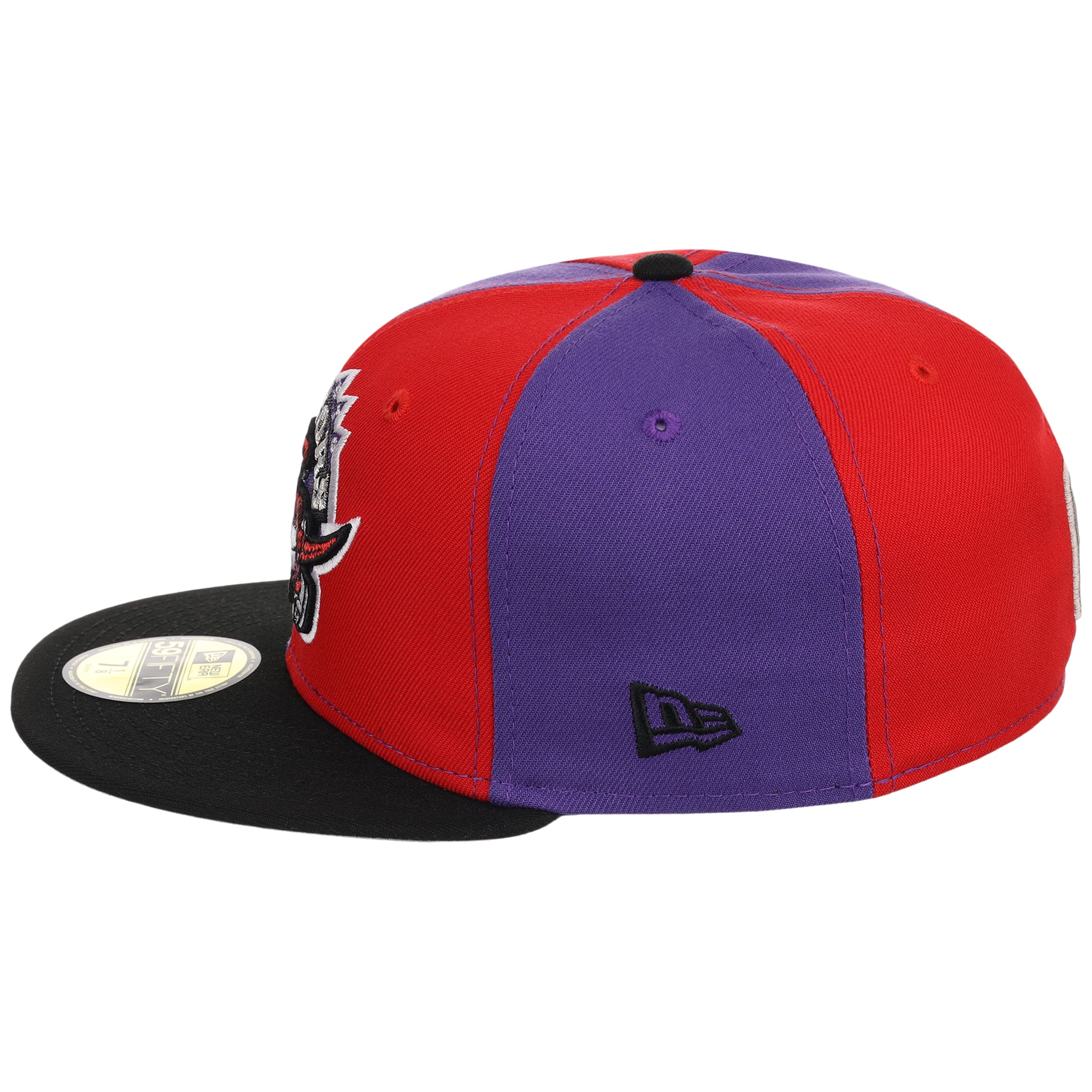 Toronto Raptors NBA Pinwheel Rewind New Era 59FIFTY - Image 5
