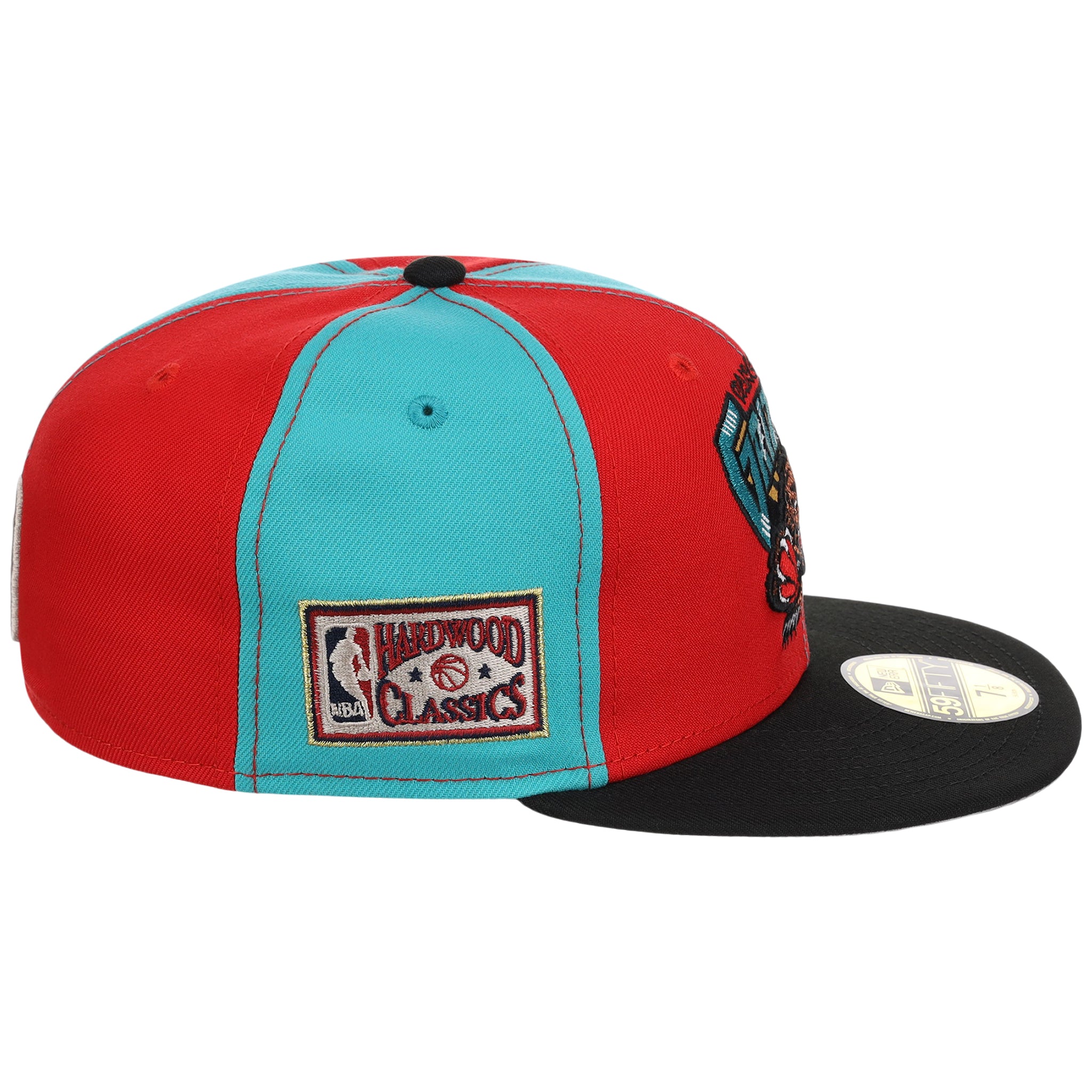Vancouver Grizzlies NBA Pinwheel Rewind New Era 59FIFTY - Image 3