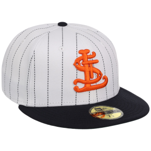 St. Louis Cardinals MLB Concrete Legacy New Era 59FIFTY Collection - Pinstripe/Navy