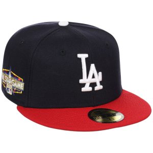 Los Angeles Dodgers MLB 'TOP 4' New Era 59FIFTY Collection - Navy/Red
