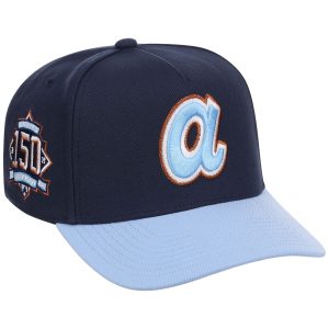 Atlanta Braves MLB Ocean Sky Mitchell & Ness Pro Pinch
