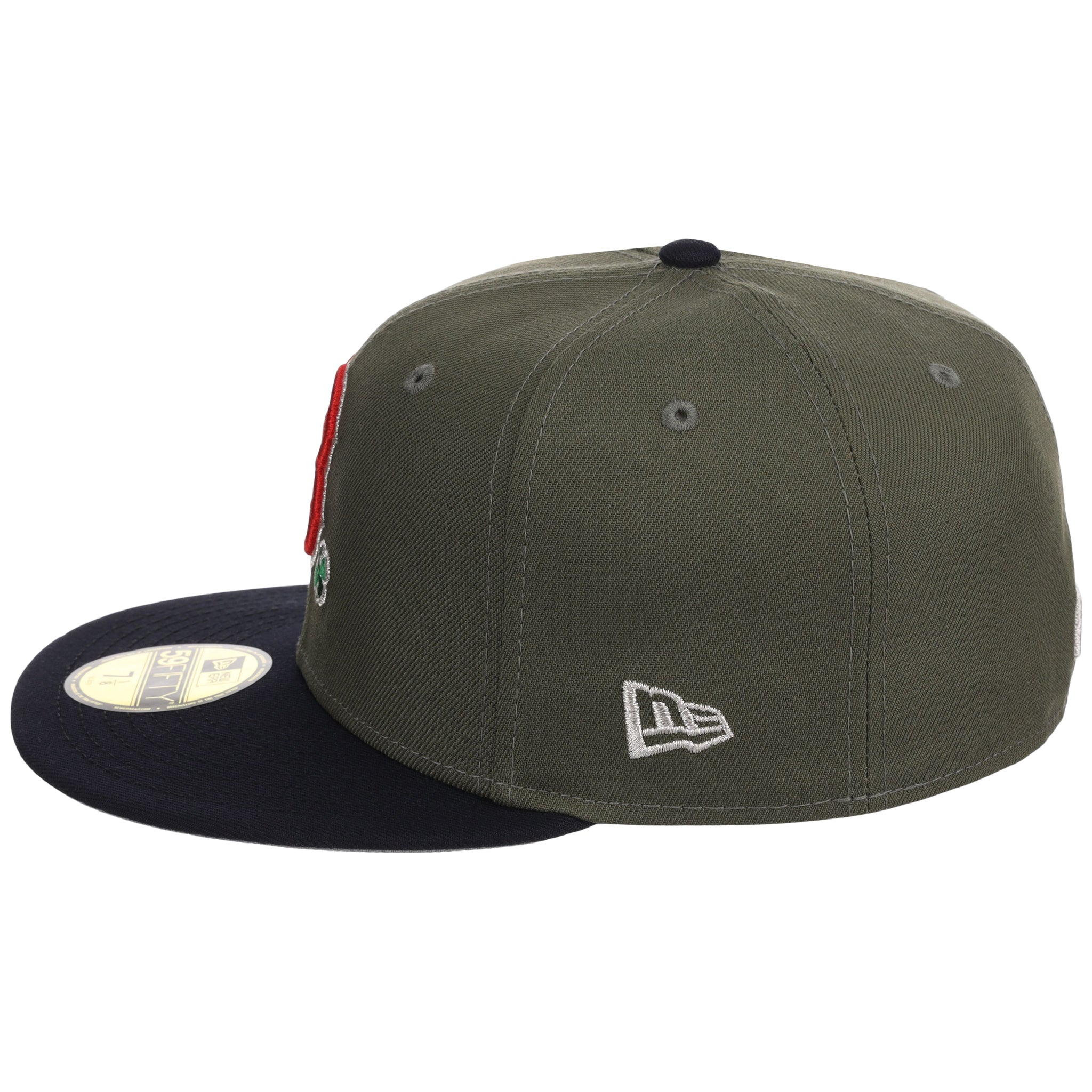 Boston Red Sox Southie Syndicate New Era 59FIFTY - Olive - Image 6