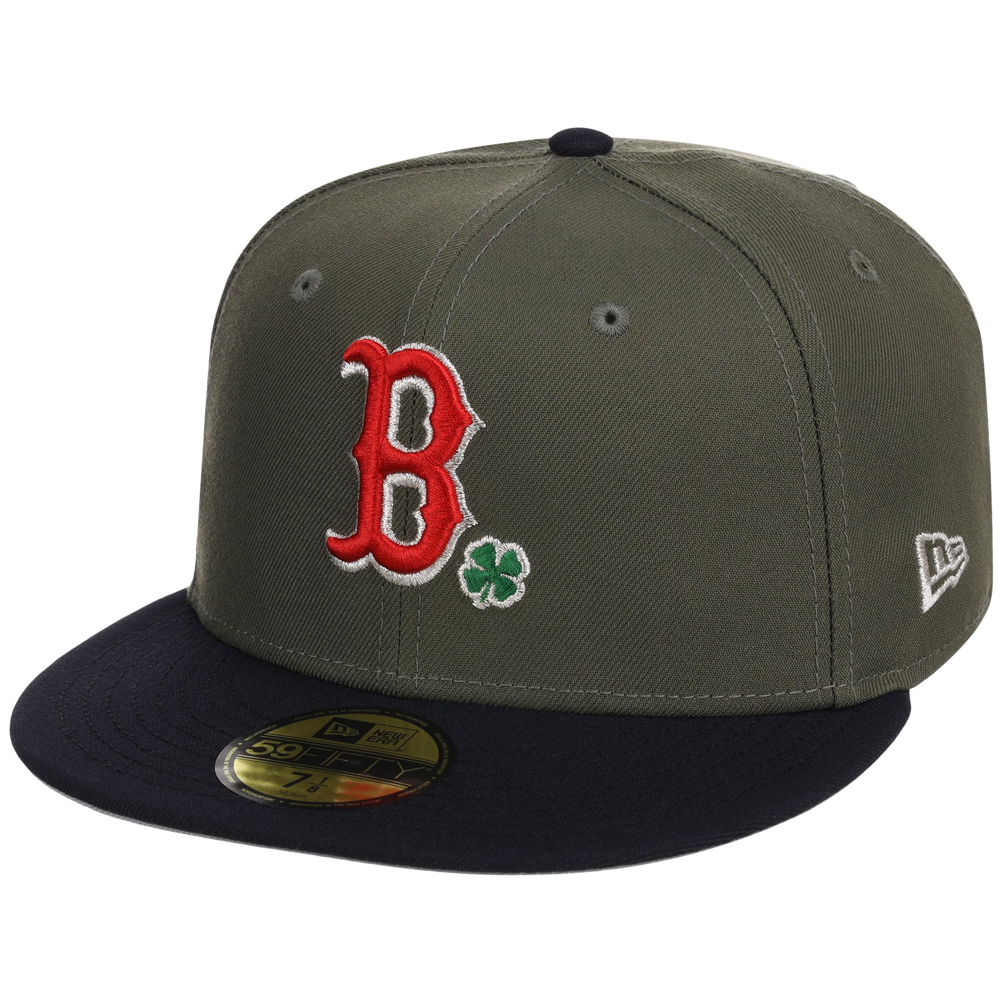 Boston Red Sox Southie Syndicate New Era 59FIFTY - Olive - Image 4