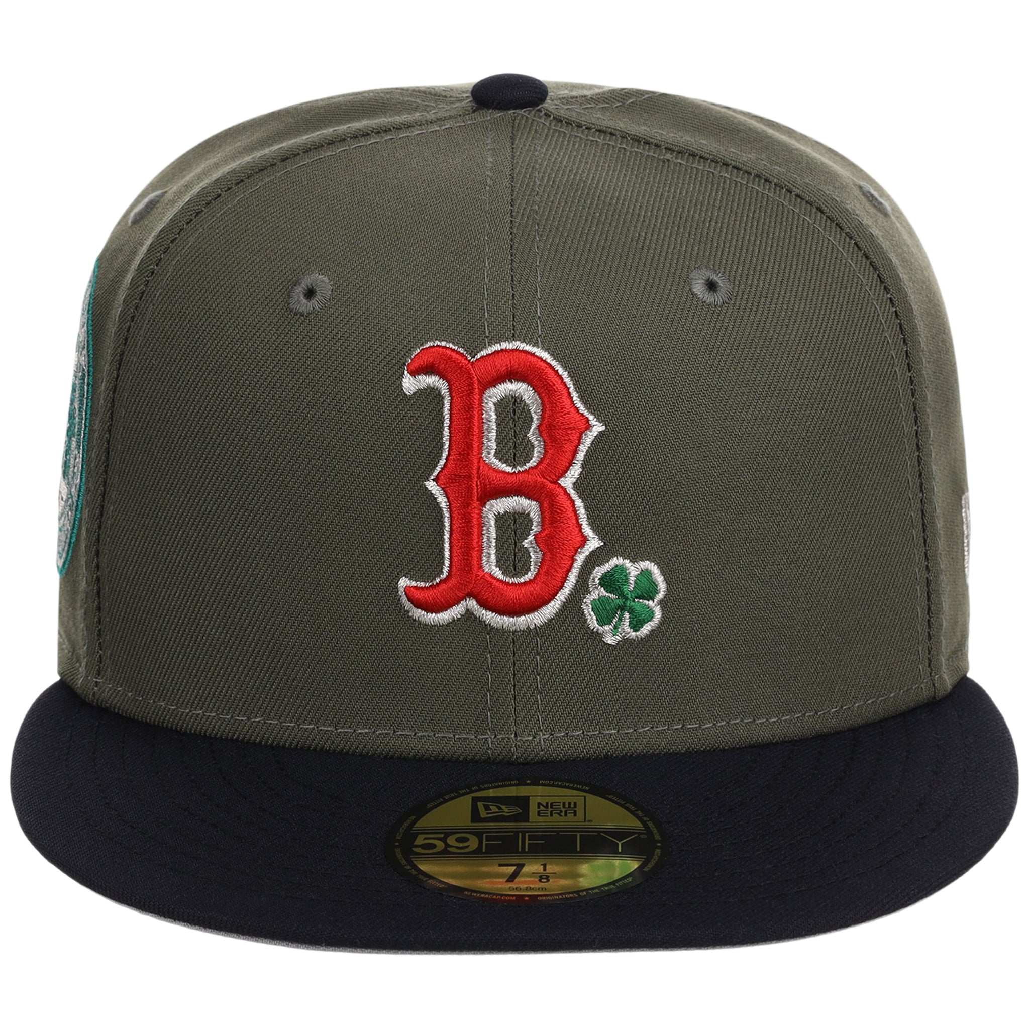 Boston Red Sox Southie Syndicate New Era 59FIFTY - Olive - Image 5