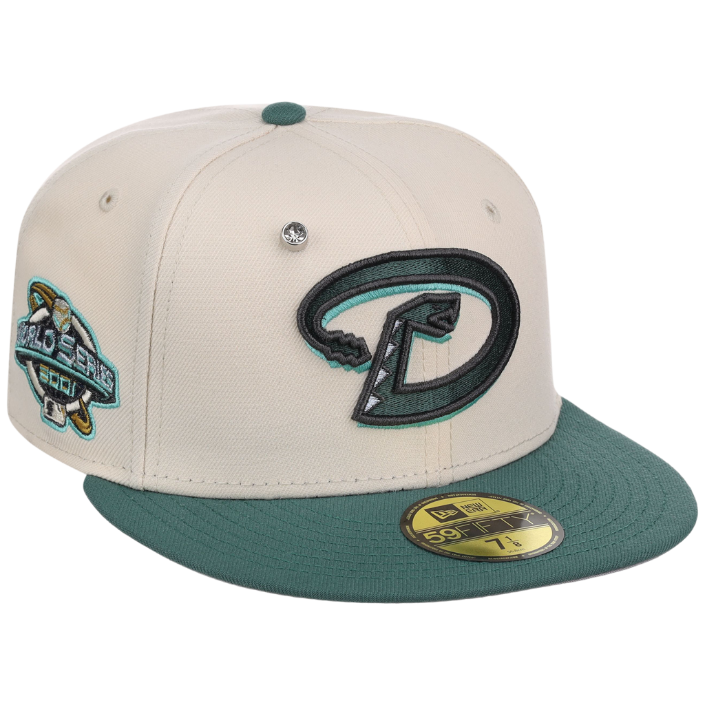 Arizona Diamondbacks MLB Cream Lichen New Era 59FIFTY