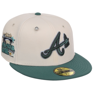 Atlanta Braves MLB Cream Lichen New Era 59FIFTY