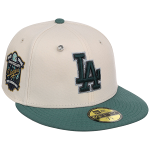 Los Angeles Dodgers MLB Cream Lichen New Era 59FIFTY
