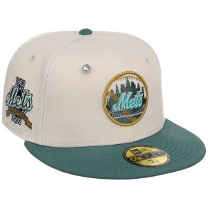 New York Mets MLB Cream Lichen New Era 59FIFTY