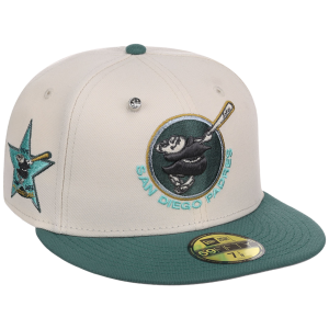 San Diego Padres MLB Cream Lichen New Era 59FIFTY