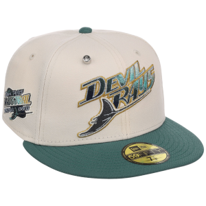 Tampa Bay Rays MLB Cream Lichen New Era 59FIFTY