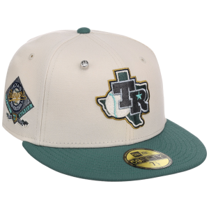 Texas Rangers MLB Cream Lichen New Era 59FIFTY