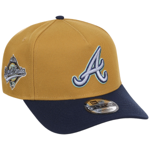 Atlanta Braves MLB Dusted Navy New Era 9FORTY