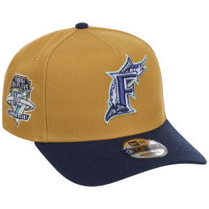 Florida Marlins MLB Dusted Navy New Era 9FORTY