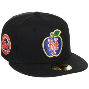 New York Mets - New York Crown the City - Apple New Era 59FIFTY - Black/Black