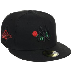 New York Yankees - New York Crown the City - Rose New Era 59FIFTY - Black/Black