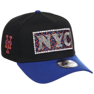 New York Mets - New York Crown the City -  Subway Tile  New Era 9FORTY - Black/Royal