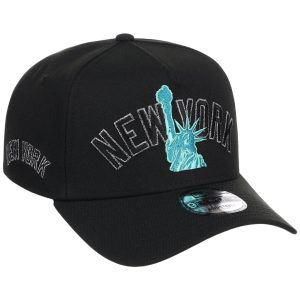 New York Yankees - New York Crown the City - Liberty New Era 9FORTY - Black/Black