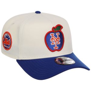 New York Mets - New York Crown the City - Apple New Era 9FORTY - Chrome/Royal