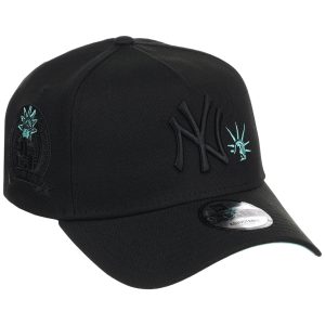 New York Yankees - New York Crown the City - Liberty Element New Era 9FORTY - Black/Black
