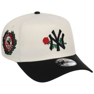 New York Yankees - New York Crown the City - Rose New Era 9FORTY - Chrome/Black