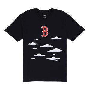 Boston Red Sox MLB Simpsons 'Clouds' New Era T-Shirt