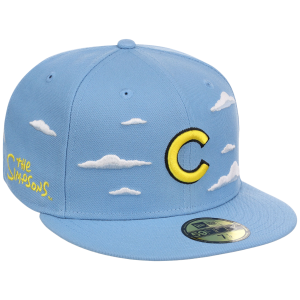 Chicago Cubs MLB Simpsons 'Clouds' New Era 59FIFTY