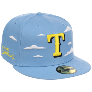 Texas Rangers MLB Simpsons 'Clouds' New Era 59FIFTY