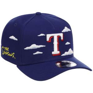 Texas Rangers MLB Simpsons 'Clouds' New Era 9FORTY