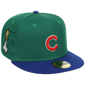 Chicago Cubs MLB Simpsons Localized New Era 59FIFTY - Ivy - Kelly Green/Royal
