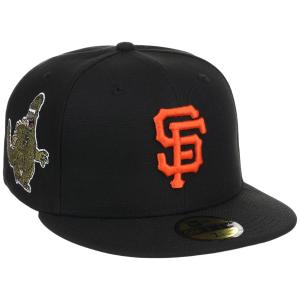 San Francisco Giants MLB Simpsons Localized New Era 59FIFTY - Dino - Black/Black