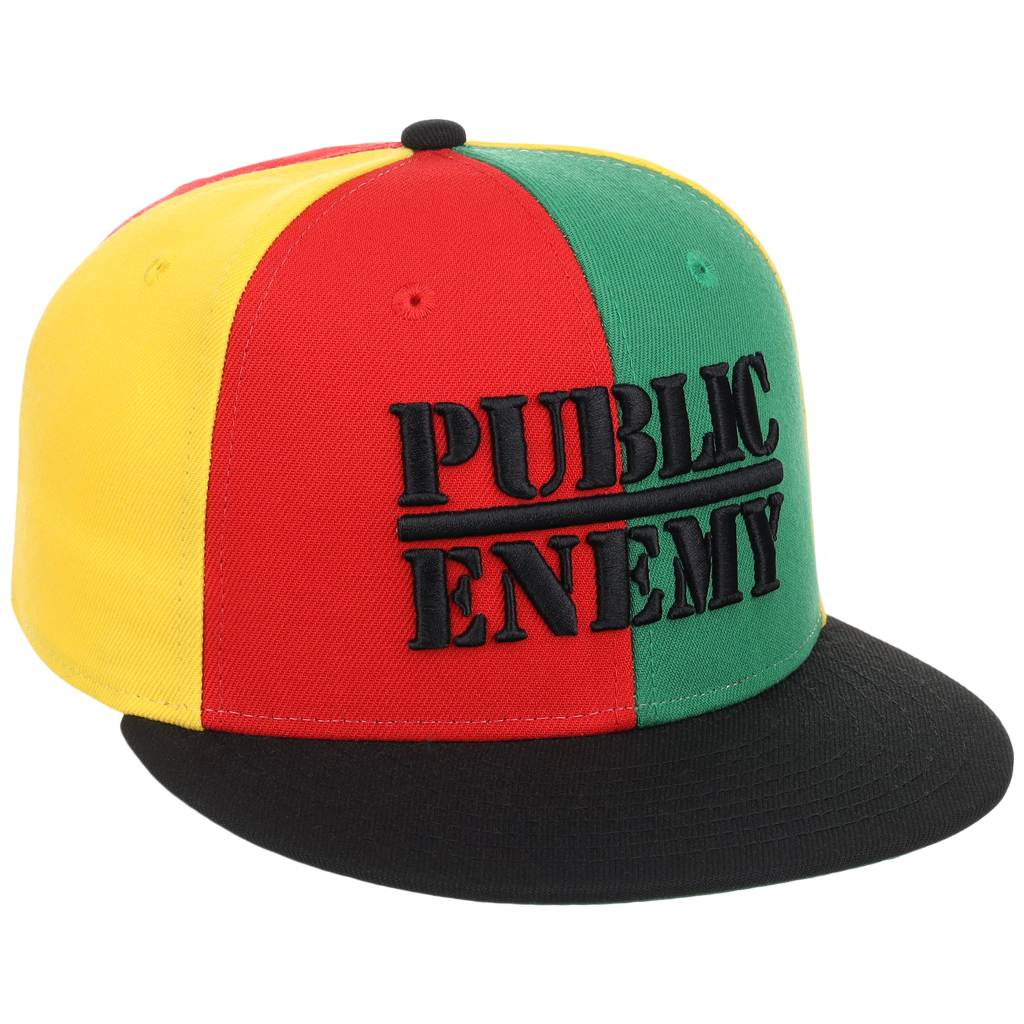 The Rebel Radio Public Enemy Collection - Pinwheel Fitted