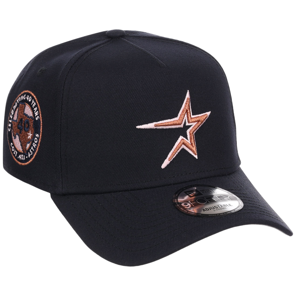 Houston Astros MLB Copper Blush New Era 9FORTY