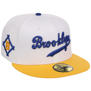 Brooklyn Dodgers The Chamber New Era 59FIFTY - White/Golden Yellow