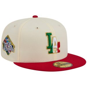 Los Angeles Dodgers Los Angeles Crown the City - Expansion Pack 2.0 - MX Flag Fill - Chrome/Red