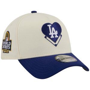 Los Angeles Dodgers Los Angeles Crown the City - LA Heart - Chrome/Royal New Era 9FORTY