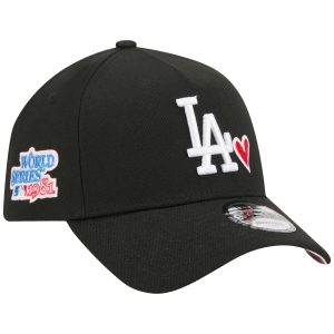 Los Angeles Dodgers Los Angeles Crown the City - LA Love - Black/Black New Era 9FORTY