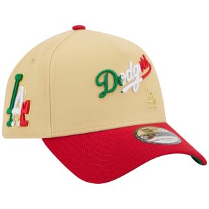 Los Angeles Dodgers Los Angeles Crown the City - MEX Script - Gold/Red New Era 9FORTY