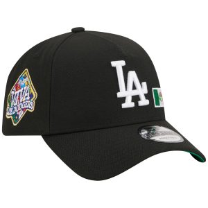 Los Angeles Dodgers Los Angeles Crown the City - MX Flag - Black/Black New Era 9FORTY