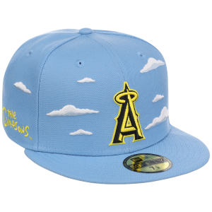 Anaheim Angels MLB Simpsons 'Clouds' New Era 59FIFTY