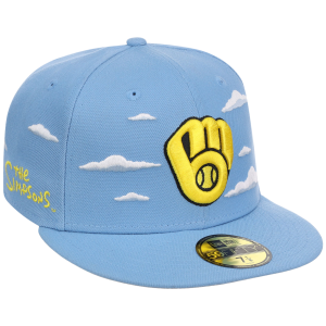 Milwaukee Brewers MLB Simpsons 'Clouds' New Era 59FIFTY