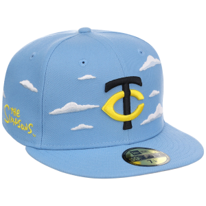 Minnesota Twins MLB Simpsons 'Clouds' New Era 59FIFTY
